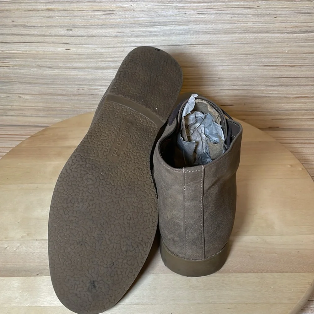 Indigo Rd Faux Suede Ankle Booties woman’s size 8.5 Brown